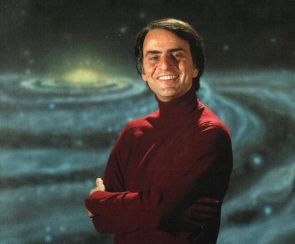 Carl Sagan: "estamos hechos de polvo de estrellas"