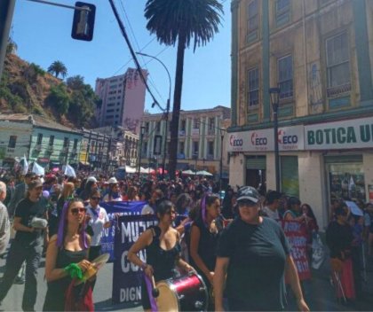 Pan y Rosas Valparaíso: "Este 8 de marzo también denunciamos el trabajo eventual es violencia"