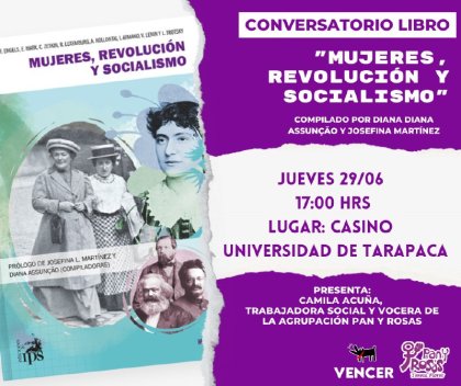 Súmate a la presentación del libro Mujeres, Revolución y Socialismo