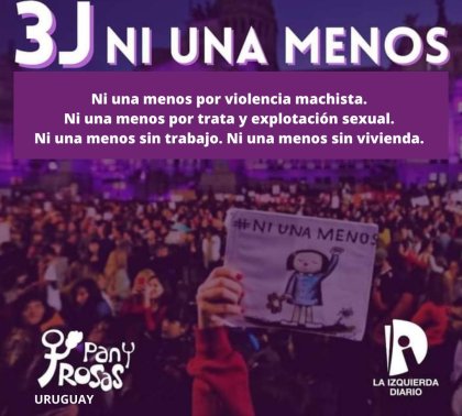 3 de Junio contra los feminicidios y la violencia machista