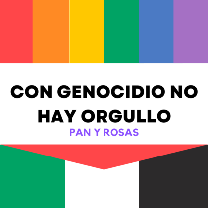 “Con genocidio no hay orgullo”: Marchemos en una columna independiente al Gobierno de Boric, por la ruptura de relaciones con Israel