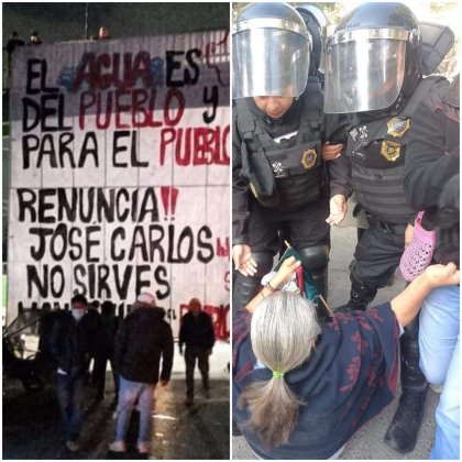 ¡Alto a la represión a la comunidad de San Gregorio Atlapulco!