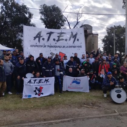 Trabajadores de Secco S.A bloquearon los portones del Ceamse en San Martin contra los despidos