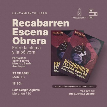 Lanzamiento libro sobre legado teatral y cultural de Luis Emilio Recabarren