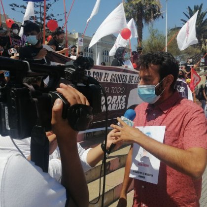  Daniel Vargas: "Luchamos por un proyecto de sociedad donde la vida merezca la pena ser vivida, si nos organizamos podemos acabar con el saqueo" 