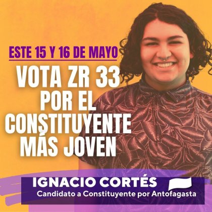 ¡La juventud tiene que ser escuchada! Razones para votar por Ignacio Cortés, ZR23