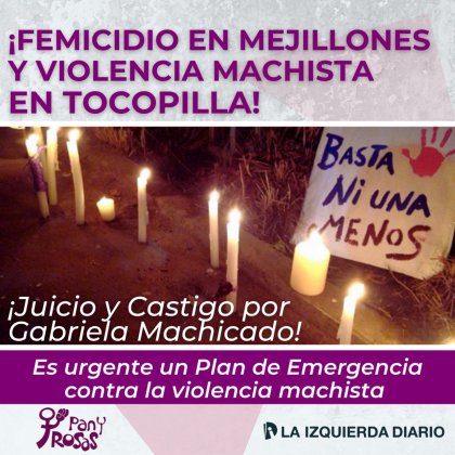 Femicidio en Mejillones y aumento de la violencia machista en Tocopilla: ¡El Estado es responsable! 