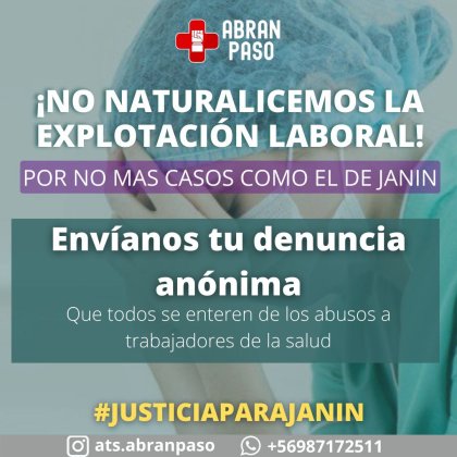 No + sobrecarga laboral: Si eres trabajador de la salud envíanos tu denuncia