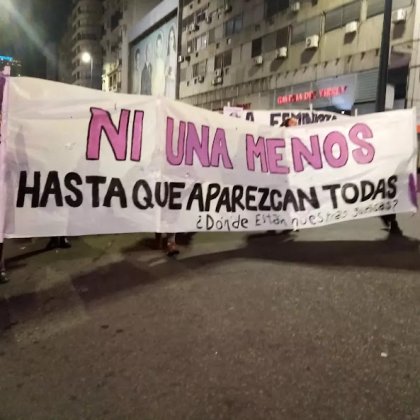 Se realizó una nueva movilización contra la violencia de género