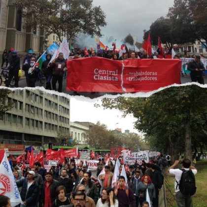 Dos marchas en Alameda y una conmemoración "tripartita" con los empresarios