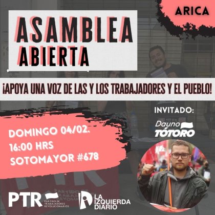 Reunión Abierta: Apoya una voz de las y los trabajadores y el pueblo