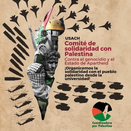 Comunicado público del Comité de Solidaridad con Palestina de la USACH