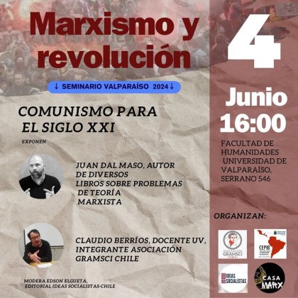 Comienza Seminario Marxismo y Revolución en Valparaiso