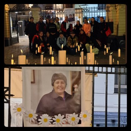 Velatón por justicia: A 5 años del asesinato de Margarita Ancacoy ¡Florecerás por siempre! 