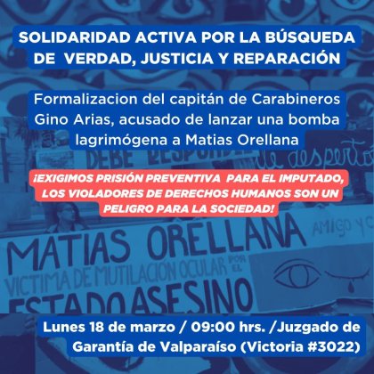 Solidaridad activa por la búsqueda de verdad, justicia y reparación