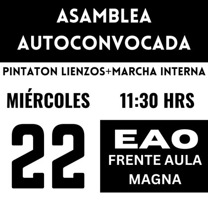 ¡Levantemos asambleas de base! Por un movimiento estudiantil con independencia al gobierno y contra el nuevo fraude constituyente