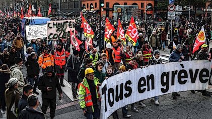 Lucha de clases en Francia: “Para ganarle a Macron, hay que tener un plan de batalla”