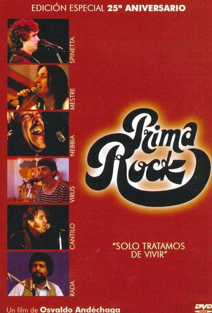 Tapa del DVD que registra el festival Prima Rock ´81.