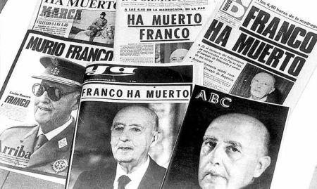 La muerte de Franco en los medios