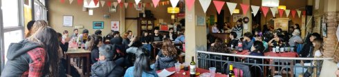 Almuerzo y charla internacionalista en la Casa Cultural y Socialista de Temperley