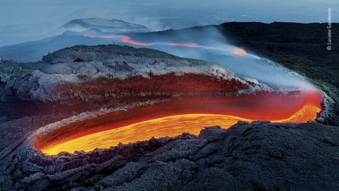 Etna's river of fire • Luciano Gaudenzio en la categoría Paisajes