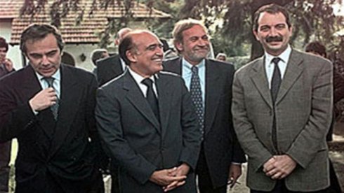 Juan José Álvarez, Carlos Ruckauf, Alberto Balestrini, Julio Alak