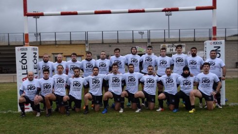 El León Rugby Club del Estado Español y una campaña contra la violencia de género.