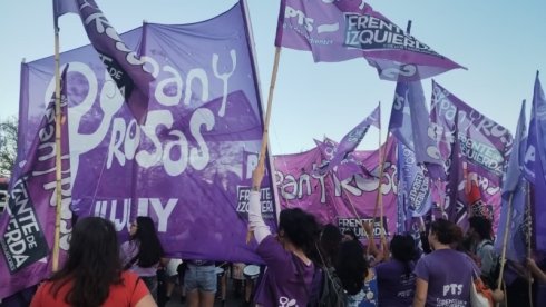 Organizacion Pan y Rosas en el EPMyD en Jujuy