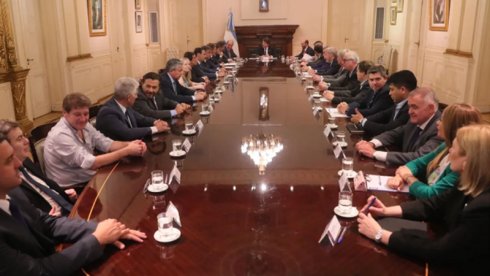 Sadir participó de la reunión de gobernadores y ministros nacionales | Foto: gobierno de Jujuy