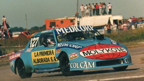 Di Palma, en la temporada 1995, conduciendo el Torino hibrido.