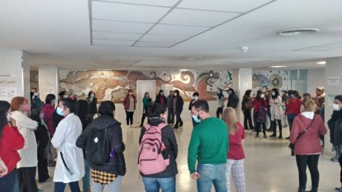 Asamblea en el Hospital Ramón Carrillo de Bariloche