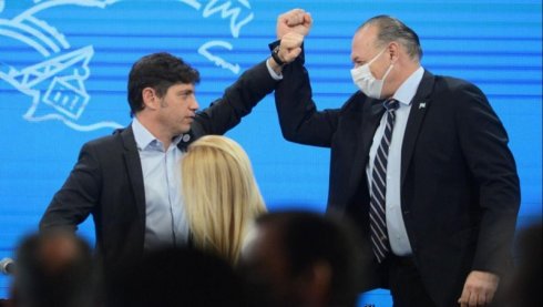 Axel Kicillof y Sergio Berni