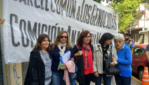 Marilú, Virginia, Amalia, Marga y Carmen | Foto CeProDH Zona Norte