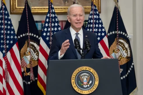 Joe Biden en la Casa Blanca. EFE