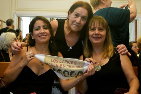 Victoria Moyano Artigas, Marta Ungaro y Alejandrina Barry. Sentencia juicio Brigadas. 2024