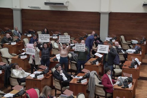 Convencionales del PTS-FIT renunciando en Jujuy