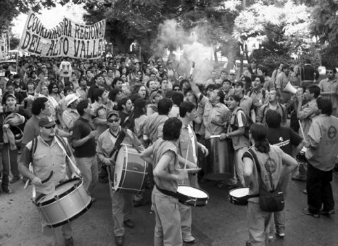 Marcha Coordinadora del Alto Valle, 5 de noviembre 2004. 