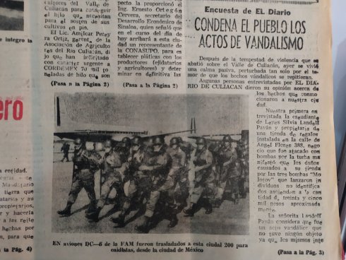 Extraída de El Diario de Culiacán.