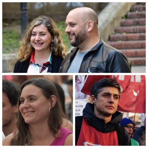 Daniela Vergara, Octavio Crivaro, Inés Gamboa, Franco Casasola