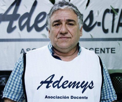 Jorge Adaro, secretario gremial de Ademys, será candidato a Jefe de Gobierno de la Ciudad de Buenos Aires