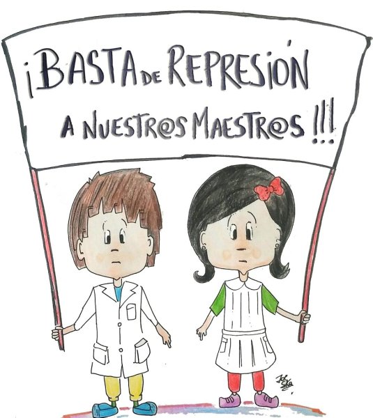 Basta de represión