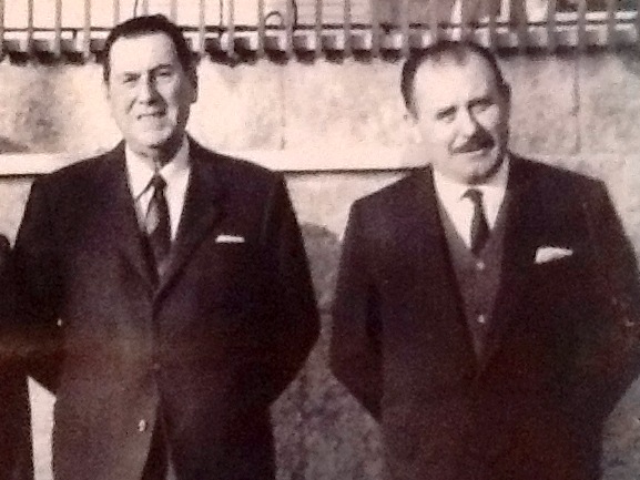 Perón junto a Mario Franco