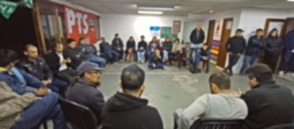 Asamblea del PTS y trabajadores de Pilar: “Si no les trabajamos, no pueden hacerse más ricos a costa nuestra”