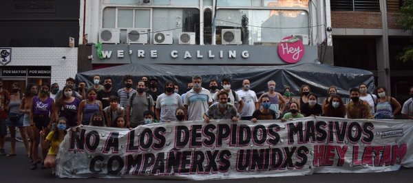 Amplio apoyo de organizaciones en reunión de solidaridad con Hey Latam en Rosario