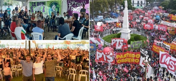 Hoy 15 hs: gran acto del Frente de Izquierda Unidad en Plaza de Mayo