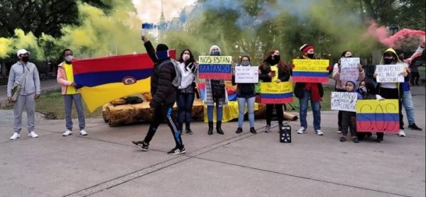 Residentes colombianos en Mendoza convocan a homenaje a los muertos por la represión