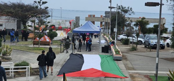 UA: manifestación en apoyo a Palestina a 76 años de la Nakba