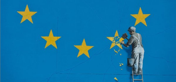 Banksy: Un nuevo mural contra el Brexit 