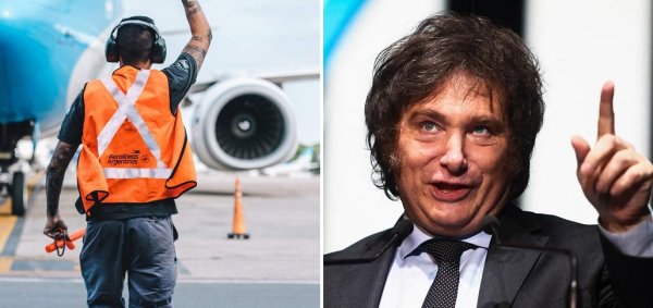 Milei quiere avanzar con la privatización de Aerolíneas: lanza 8000 “retiros voluntarios”