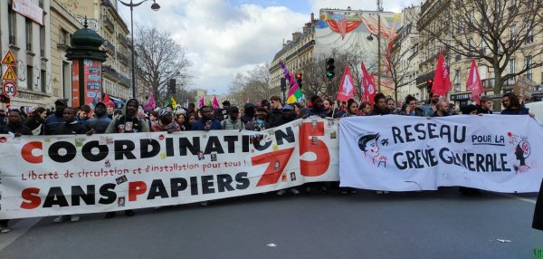 Movilizaciones en París y otras ciudades contra la ley antimigrantes de Macron